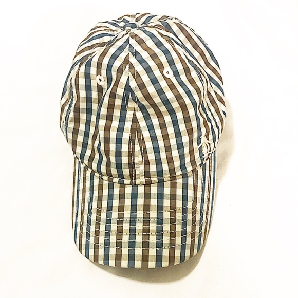 Original Penguin Other - Penguin brand brown and blue plaid cap